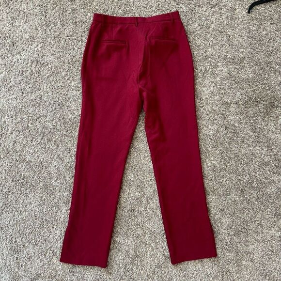 WALTER BAKER Falcon High Rise Straight Leg Pant in Merlot Size 12 NEW - Picture 5 of 11